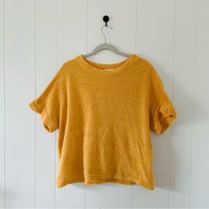 Cherish Mustard Yellow Crew Neck Sweater